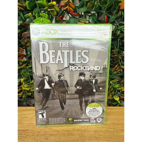 The Beatles Rock Band Xbox 360 Microsoft 2009 NEW Factory SEALED Harmonix‎ - Picture 1 of 4